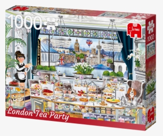 London Tea Party - Ravensburger Wanderlust London Tea Party 1000 Pc, HD Png Download, Transparent PNG