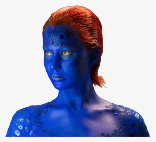 X Man Blue Woman, HD Png Download, Transparent PNG