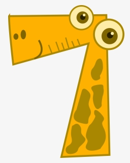 Animal Number 7 Clipart, HD Png Download, Transparent PNG