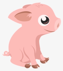 Pork Drawing Piglet - Piglet Clipart, HD Png Download, Transparent PNG
