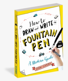 How To Draw And Write In Fountain Pen - Paper, HD Png Download, Transparent PNG