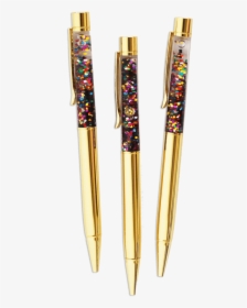 Packed Party Confetti Pens Out Of Package 2400x - Pen, HD Png Download, Transparent PNG