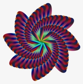 Petal,spiral,symmetry - Clip Art, HD Png Download, Transparent PNG