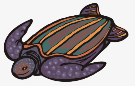 Transparent Turtle Clipart Png - Leatherback Sea Turtles Clipart, Png Download, Transparent PNG