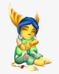 Donna And The Little Alien - Ratchet And Clank Donna, HD Png Download, Transparent PNG