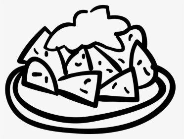 Food Plate Hand Drawn Lunch - Icon Png Plate Food, Transparent Png, Transparent PNG