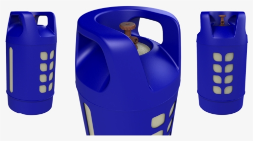 Composite Lpg Cylinder - Blue Composite Cylinder, HD Png Download, Transparent PNG