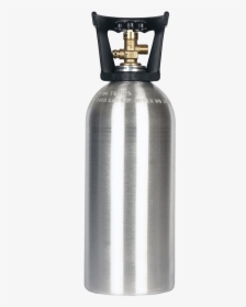 Beverage Elements 10 Lb Co2 Cylinder With Handle Aluminum - Cylinder, HD Png Download, Transparent PNG