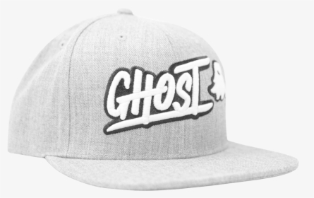 Ghost Logo Heather Gray Snapback - Baseball Cap, HD Png Download, Transparent PNG