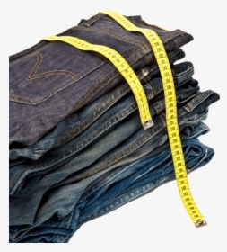 Denim Jeans With Tape Measure, HD Png Download, Transparent PNG