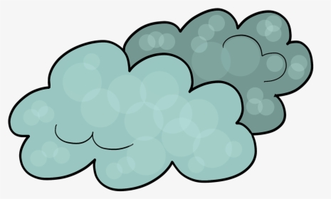 Clouds Sky Rain Clipart , Png Download - Nubes De Otoño Dibujo, Transparent Png, Transparent PNG