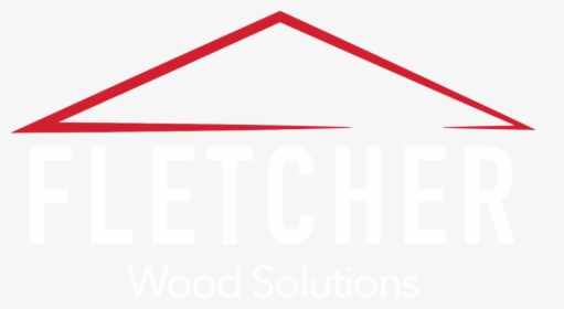 Fletcher Logo Pms-186 White - Fletcher Wood Solutions Logo, HD Png Download, Transparent PNG