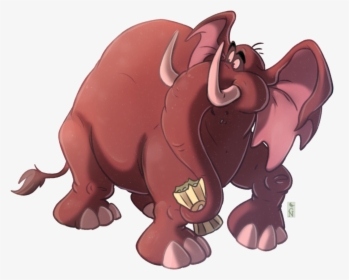 Tantor - Cartoon, HD Png Download, Transparent PNG