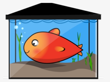 Fish Tanks Clipart Clip Art Black And White Aquarium - Fish Aquarium Images For Drawing, HD Png Download, Transparent PNG