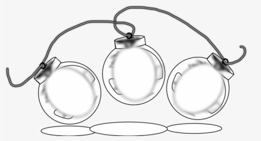 Free Pictures Of Christmas Light Clipart Black And - Free Black And White Holiday Clip Art, HD Png Download, Transparent PNG