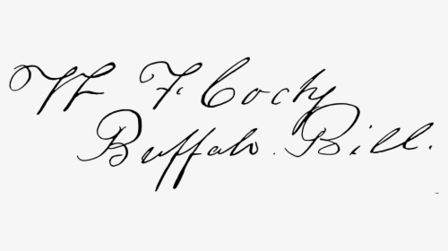 Buffalo Bill Signature, HD Png Download, Transparent PNG