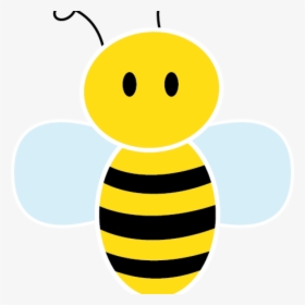 Cute Bee Clipart Horse Clipart Hatenylo - Cute Bee Clip Art, HD Png Download, Transparent PNG