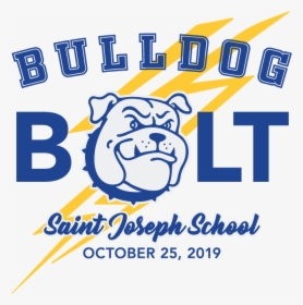 Bulldog Bolt Logo Web - Graphic Design, HD Png Download, Transparent PNG