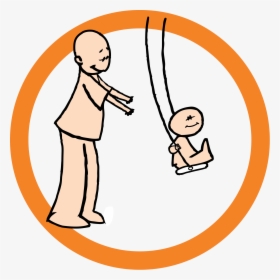 Swing - Clipart - Push Swing Clipart, HD Png Download, Transparent PNG