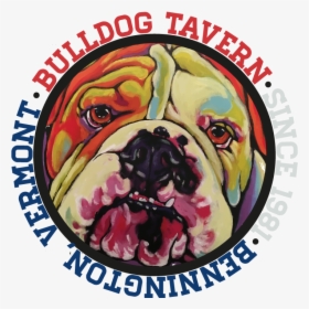 Hd Bulldog Tavern Memorial Day Logo - Olde English Bulldogge, HD Png Download, Transparent PNG