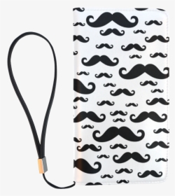 Black Handlebar Mustache / Moustache Pattern Men S - Moustache, HD Png Download, Transparent PNG