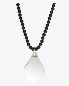 Gold Bead Chain Pendant Necklace, HD Png Download, Transparent PNG