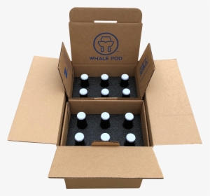 Beer Bottle Shipping Boxes - Box, HD Png Download, Transparent PNG
