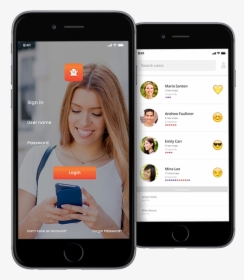 Slider Phone - Snapchat Clone, HD Png Download, Transparent PNG