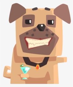 Funnydoggraphic2 - Illustration Posh Dog, HD Png Download, Transparent PNG
