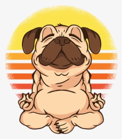 Puppy Pug Dog Art, HD Png Download, Transparent PNG
