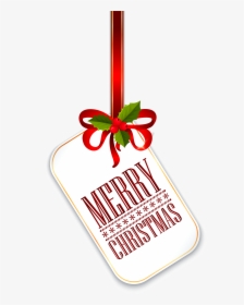 Christmas Tag Png Download - Transparent Background Christmas Price Tag Png, Png Download, Transparent PNG