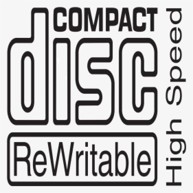 Cd-rw High Speed Logo - Compact Disc Rewritable Logo, HD Png Download, Transparent PNG