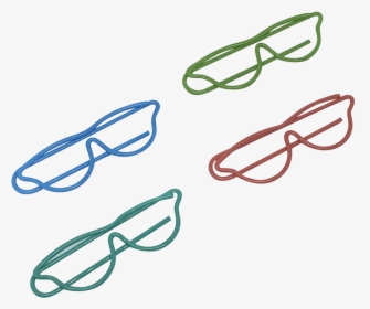 Paper Clips - Glasses Shaped - Wire, HD Png Download, Transparent PNG