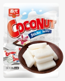 Chunguang Brand Halal Sweets Coconut Soft Jelly Chewy - Coconut Candy, HD Png Download, Transparent PNG