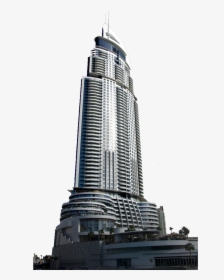 Landmark Building Png Image - The Address Downtown Burj Dubai, Transparent Png, Transparent PNG