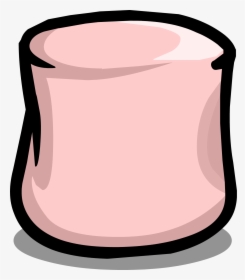 Image Sprite Club Penguin - Marshmallow Transparent Background Pink, HD Png Download, Transparent PNG