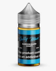 Marshmallow Crispy By Salty Man Nicotine Salts - Kool Peach Salty Man, HD Png Download, Transparent PNG