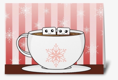 Marshmallows Greeting Card - Снежинки Psd, HD Png Download, Transparent PNG