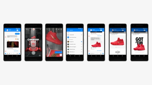 Nike Facebook Messenger Ar - Facebook Messenger Ar Nike, HD Png Download, Transparent PNG