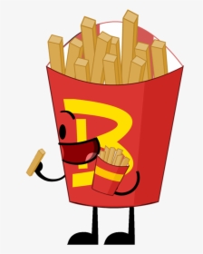 The Object Shows Community Wiki - Bfdi Fries Body, HD Png Download, Transparent PNG