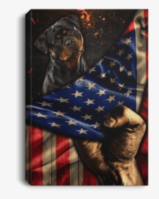 American Flag Pitbull Blanket, HD Png Download, Transparent PNG