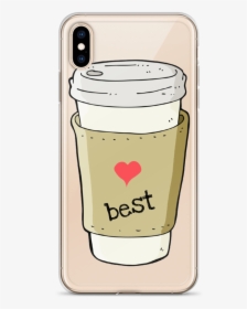 Best Friends Coffee And Donuts Iphone Case For All - Cartoon, HD Png Download, Transparent PNG