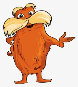 How To Draw The Lorax By Dr - Drawing Lorax, HD Png Download, Transparent PNG