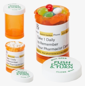 Jelly Beans In Pill Bottle, HD Png Download, Transparent PNG