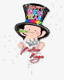 New Year's Baby Cartoon, HD Png Download, Transparent PNG