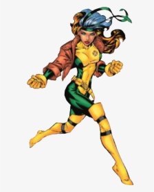 #rogue #xmen #marvel #picara #superheroes #comic - Female Superhero Costumes Drawing, HD Png Download, Transparent PNG