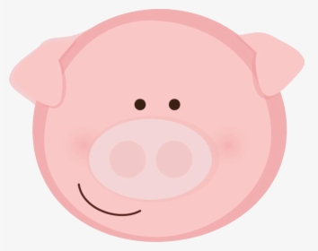 Pig Face Clipart - Cartoon, HD Png Download, Transparent PNG