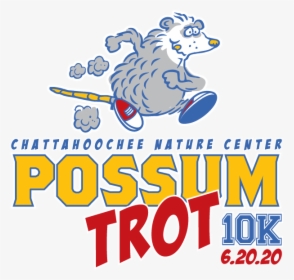 Possum Trot 10k Logo June 20 - Graphic Design, HD Png Download, Transparent PNG