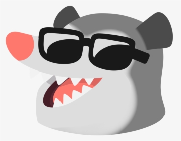 Opossum Emoji, HD Png Download, Transparent PNG