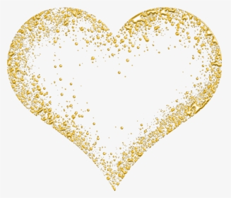 #cuore #heart #gold #oro #cuorelucymy #lucymy #mialu - Glitter Heart Gold Png, Transparent Png, Transparent PNG